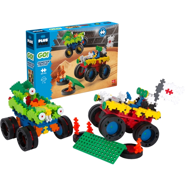 Plus-Plus Go! Monster Truck Set (Kuva 2 tuotteesta 5)