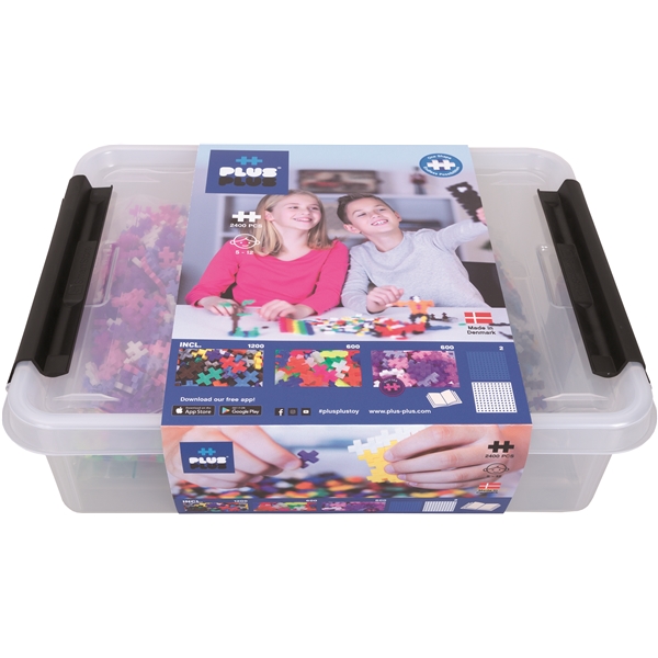 Plus-Plus Storage Box Mix 2400 Osaa (Kuva 1 tuotteesta 2)
