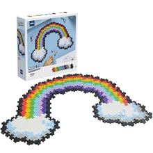 Plus-Plus Puzzle By Number Rainbow 500 Osaa