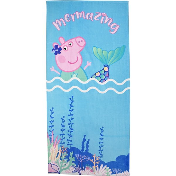 Peppa Pig Kylpypyyhe Sininen Mermazing