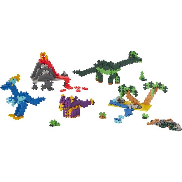 Plus-Plus Learn to Build Dinosaurs (Kuva 2 tuotteesta 4)