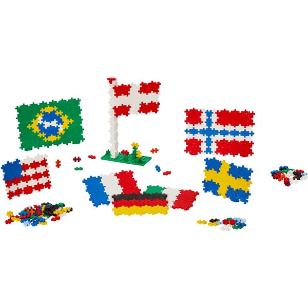 Plus-Plus Learn To Build Flags of the World (Kuva 2 tuotteesta 3)
