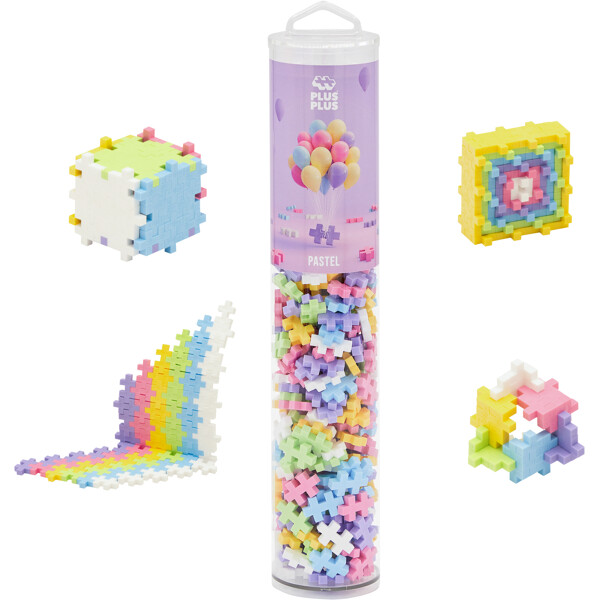 Plus-Plus Pastel Mix Putki 240 Osaa (Kuva 2 tuotteesta 3)