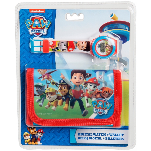 Paw Patrol Kello ja Lompakko (Kuva 2 tuotteesta 2)