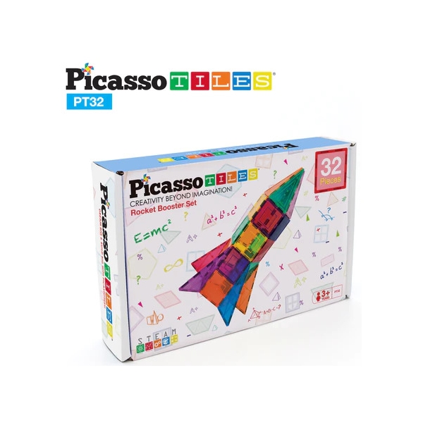 Picasso Tiles 32 Osaa Rocket Booster (Kuva 1 tuotteesta 4)