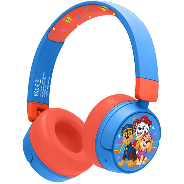 Langattomat Paw Patrol On-Ear Junior -kuulokkeet (Kuva 1 tuotteesta 6)