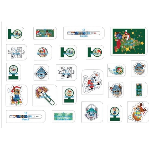 Undercover joulukalenteri Paw Patrol (Kuva 2 tuotteesta 2)