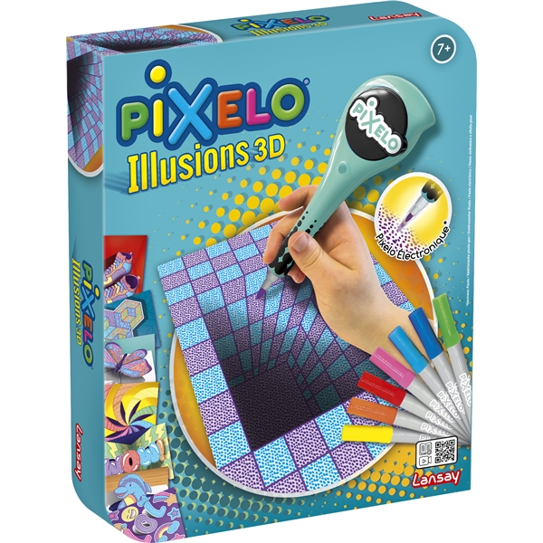 Pixelo Illusions 3D Set (Kuva 1 tuotteesta 4)