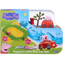 Peppa Huristelee Peppa Punaisella Autolla