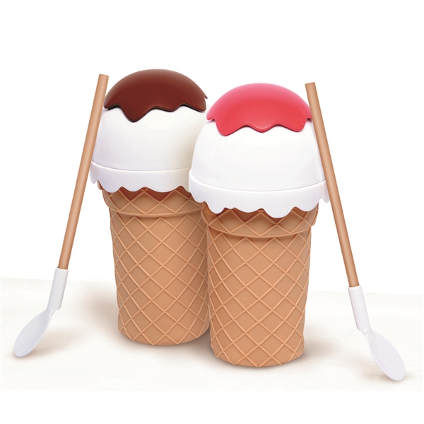 Chillfactor Ice Cream Maker Punainen (Kuva 2 tuotteesta 3)