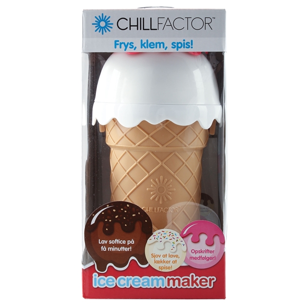 Chillfactor Ice Cream Maker Punainen (Kuva 3 tuotteesta 3)