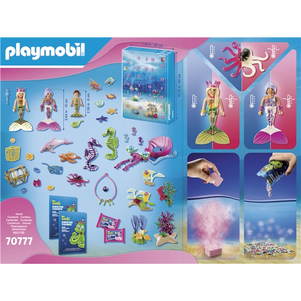 70777 Playmobil Joulukalenteri Kylpymerenneidot (Kuva 4 tuotteesta 4)