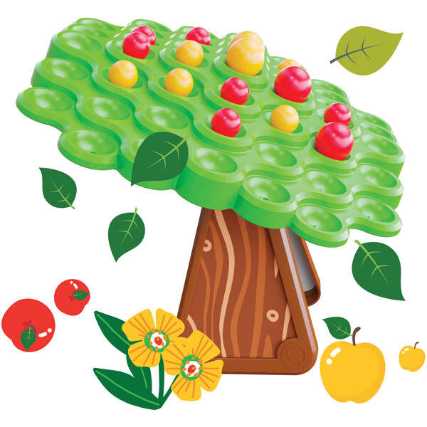 Quercetti Stay Apple -tasapainopeli (Kuva 2 tuotteesta 4)