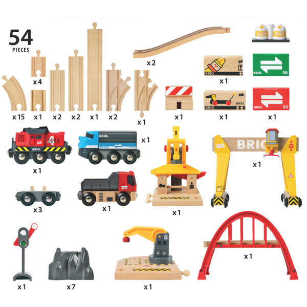 BRIO 33097 Puujunarata, keskikokoinen (Kuva 3 tuotteesta 4)