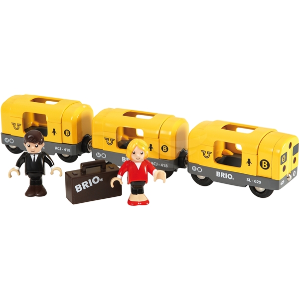BRIO 33507 Metrojuna, keltainen