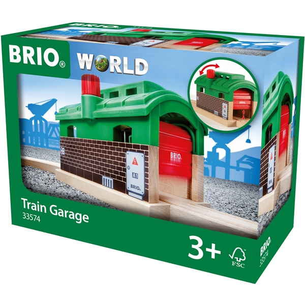 BRIO 33574 Junatalli (Kuva 4 tuotteesta 4)