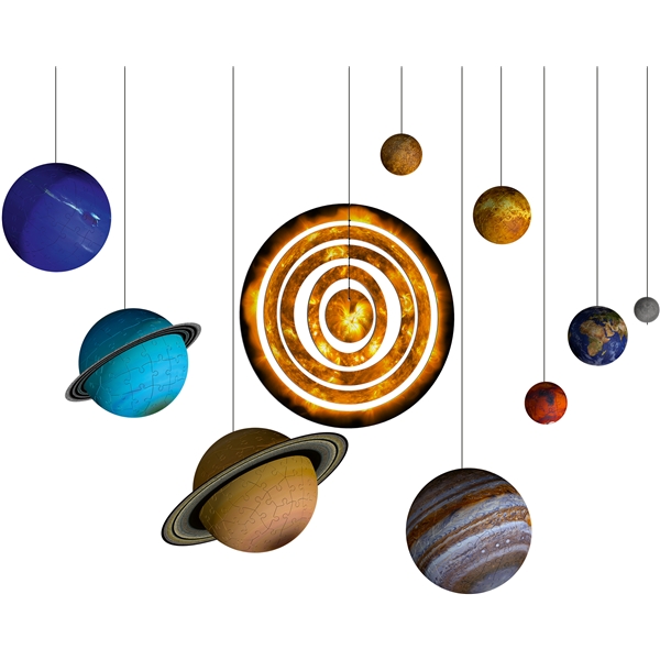 Palapeli 3D Solar System (Kuva 4 tuotteesta 5)