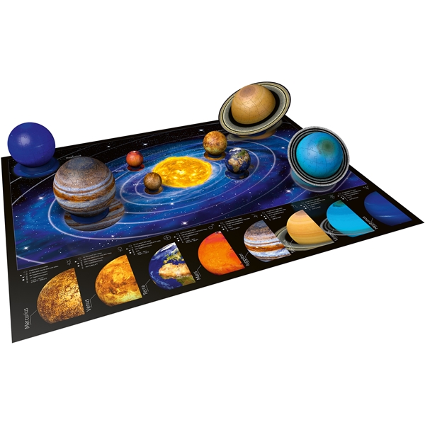 Palapeli 3D Solar System (Kuva 5 tuotteesta 5)