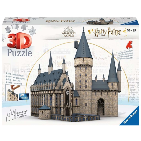 Palapeli 3D Hogwarts Harry Potter 540 Palaa (Kuva 1 tuotteesta 3)