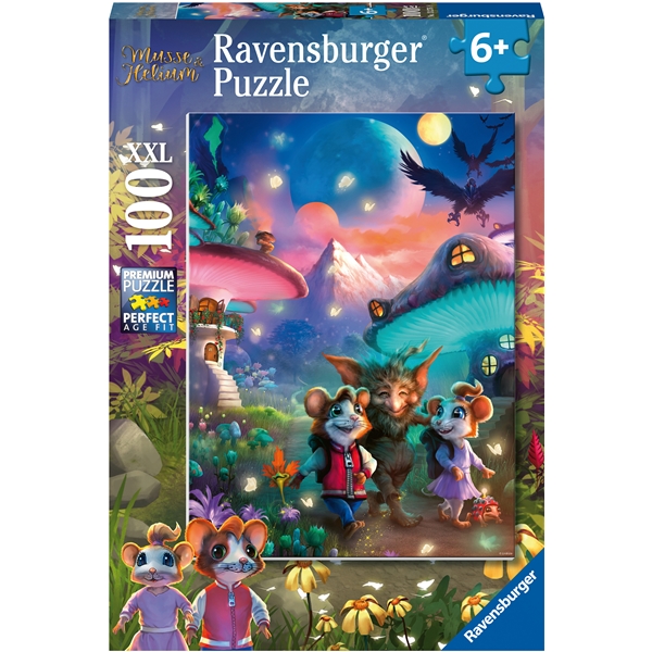 Palapeli XXL 100 Palaa Musse & Helium, Ravensburger