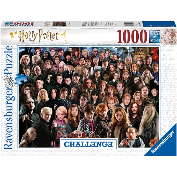 Palapeli 1000 Palaa Challenge Harry Potter (Kuva 1 tuotteesta 2)