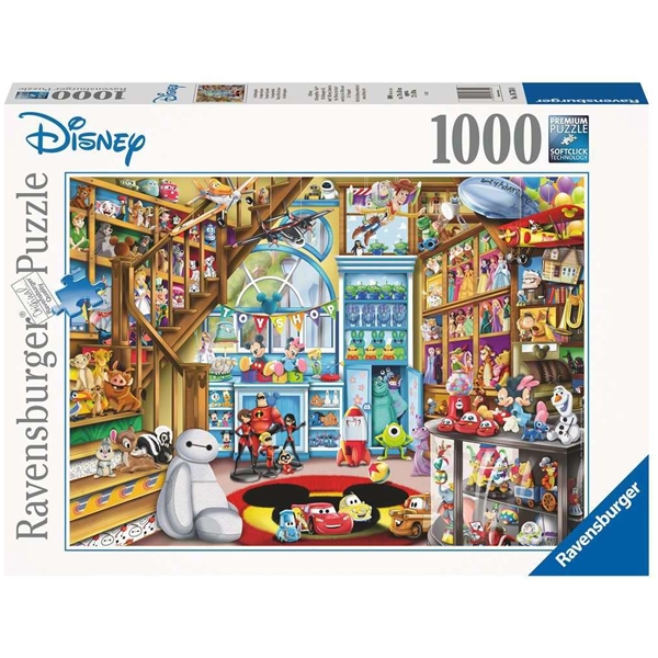 Palapeli 1000 Palaa Disney Multiproperty (Kuva 1 tuotteesta 2)