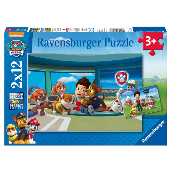 Palapeli Paw Patrol 2x12p