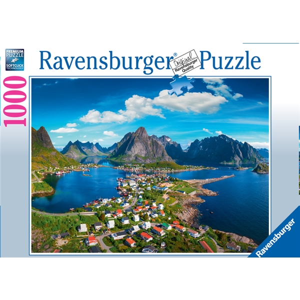 Palapeli Lofootit 1000p, Ravensburger