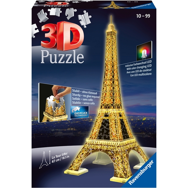 Palapeli 3D Eiffel Tower N.Edition (Kuva 1 tuotteesta 6)
