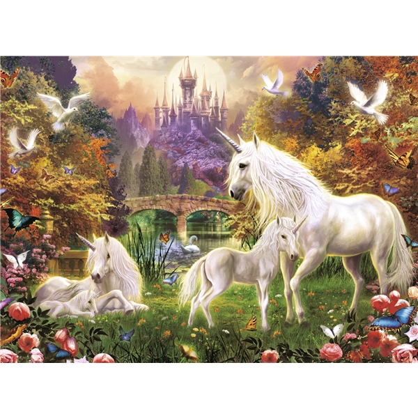 Palapeli 500 Palaa Magical Unicorns (Kuva 2 tuotteesta 2)
