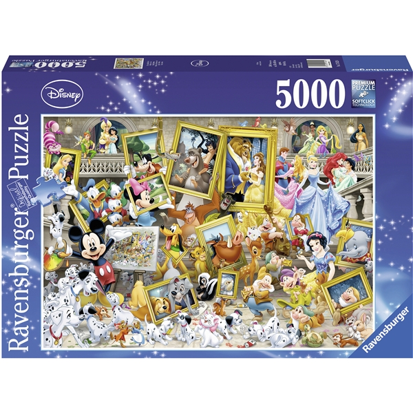 Palapeli 5000 Palaa Disney Multiproperty (Kuva 1 tuotteesta 2)