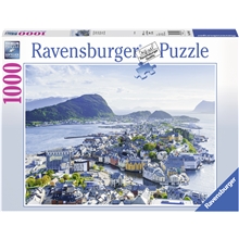 Palapeli 1000 Palaa Ålesund in Norwegen