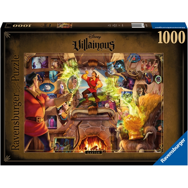 Palapeli 1000 Palaa Villainous: Gaston (Kuva 1 tuotteesta 2)