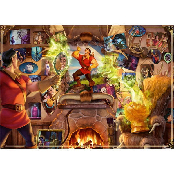Palapeli 1000 Palaa Villainous: Gaston (Kuva 2 tuotteesta 2)
