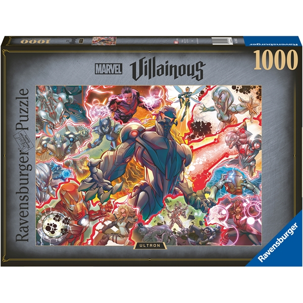 Palapeli 1000 Palaa Villainous: Ultron (Kuva 1 tuotteesta 2)