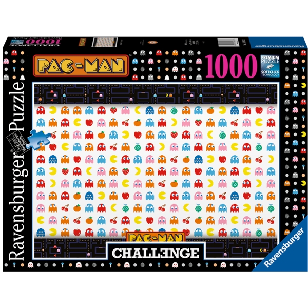 Palapeli 1000 Palaa Pac Man (Kuva 1 tuotteesta 2)