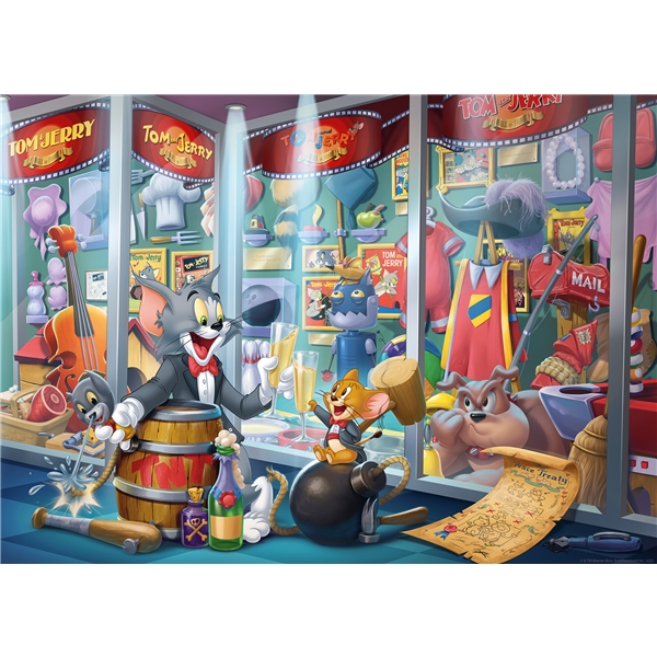 Palapeli 1000 Palaa Tom & Jerry (Kuva 2 tuotteesta 2)