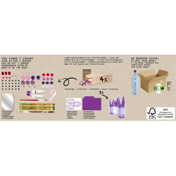 ReCycleMe - Princess Party 4p (Kuva 3 tuotteesta 3)