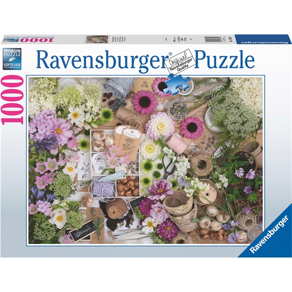 Palapeli 1000 Palaa Magnificent Flower Love, Ravensburger