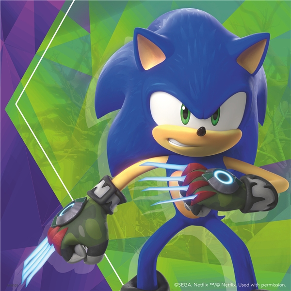 Palapeli 3 x 49 Sonic Prime (Kuva 2 tuotteesta 4)