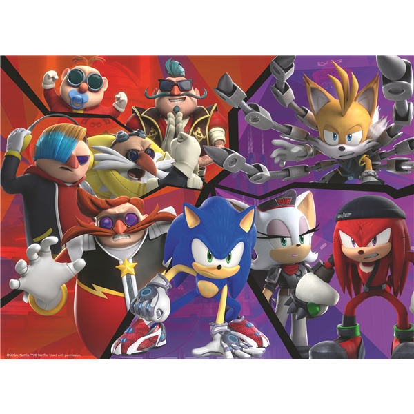 Palapeli XXL 100 palaa Sonic Prime (Kuva 2 tuotteesta 2)