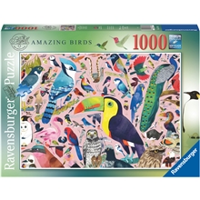 Palapeli 1000 Palaa Amazing Birds