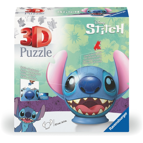 Palaleli 3D Stitch 72 Palaa, Ravensburger