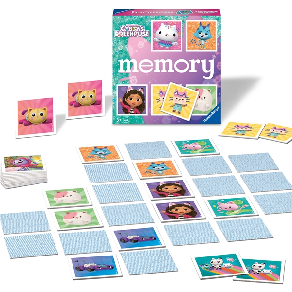 Ravensburger Muistipeli Gabby's Dollhouse (Kuva 2 tuotteesta 2)