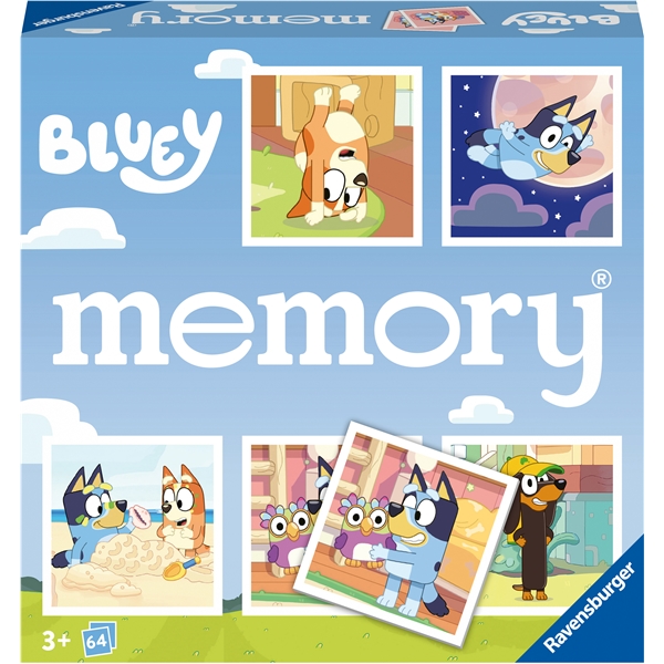 Ravensburger Memory Bluey (Kuva 1 tuotteesta 3)