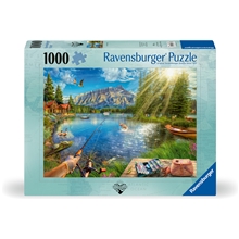 1000 palan palapeli Elämää järvellä