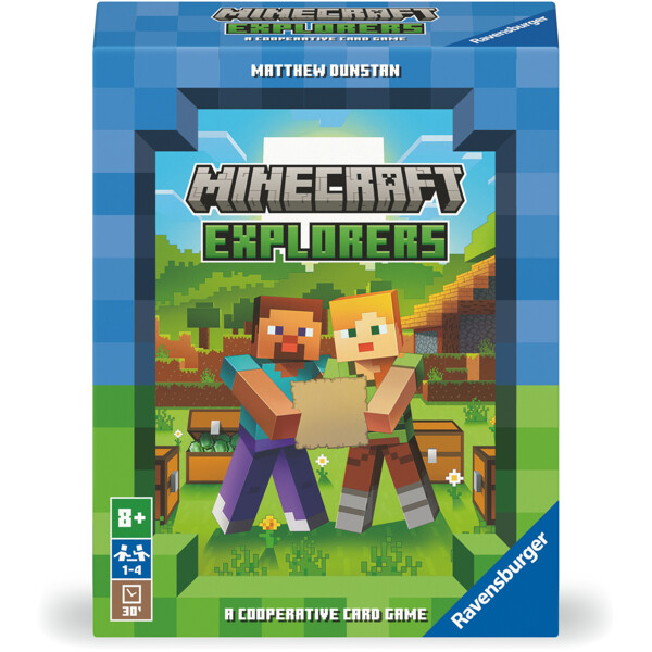 Ravensburger Korttipeli: Minecraft Explorers (Kuva 1 tuotteesta 4)