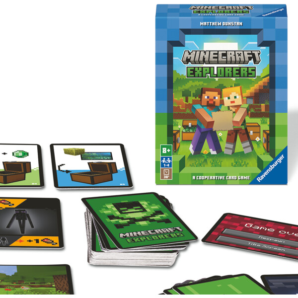 Ravensburger Korttipeli: Minecraft Explorers (Kuva 3 tuotteesta 4)