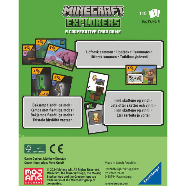 Ravensburger Korttipeli: Minecraft Explorers (Kuva 4 tuotteesta 4)