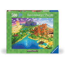 500 palan palapeli Minecraftin maailmasta
